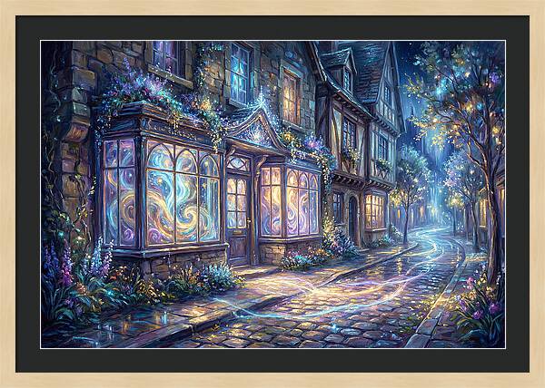 Storefront At Night