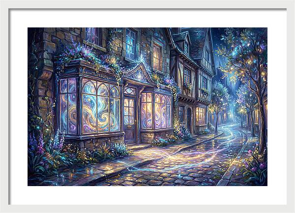 Storefront At Night