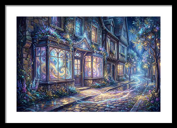 Storefront At Night