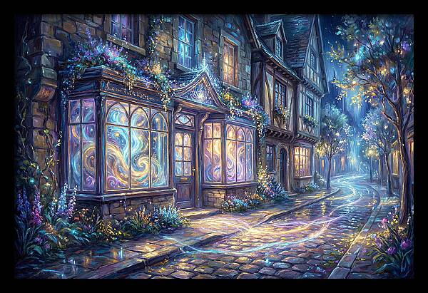 Storefront At Night