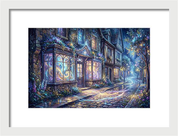 Storefront At Night