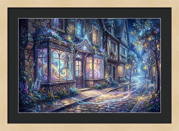 Storefront At Night