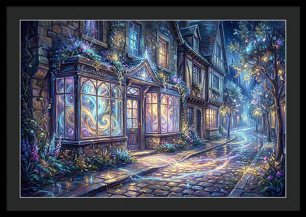 Storefront At Night