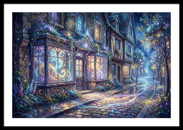 Storefront At Night