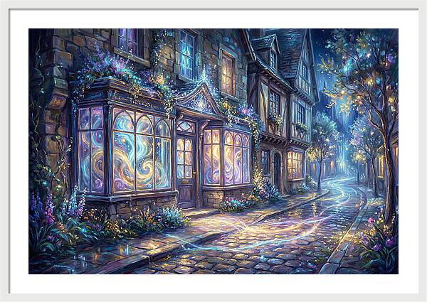 Storefront At Night