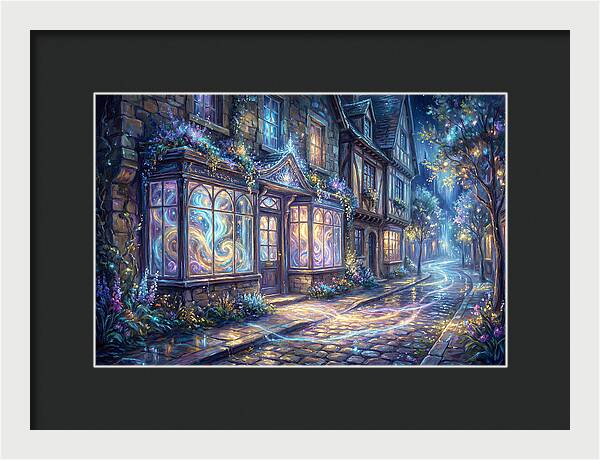 Storefront At Night