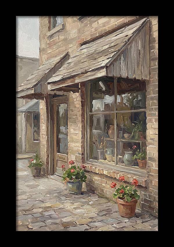 Storefront Charm In Bloom