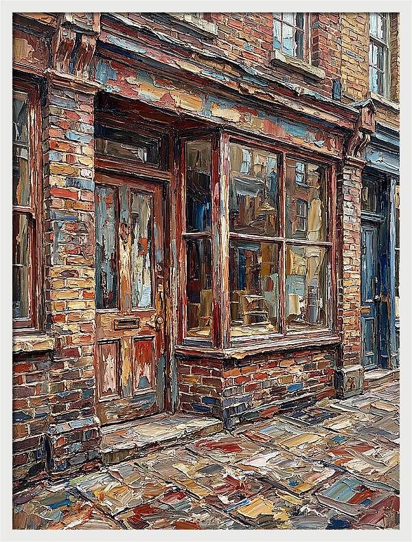 Storefront Charm In Oil