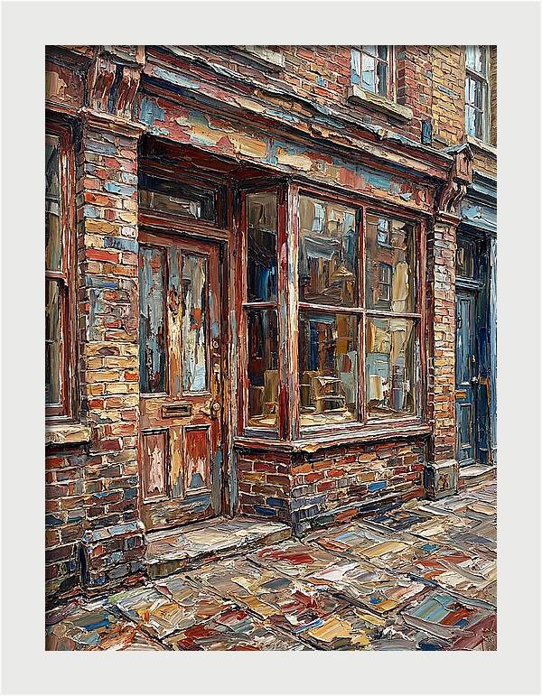 Storefront Charm In Oil