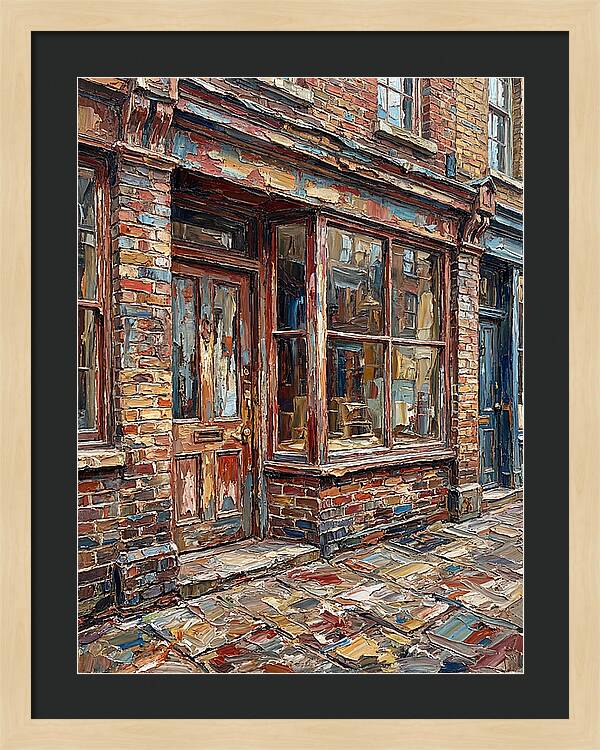 Storefront Charm In Oil