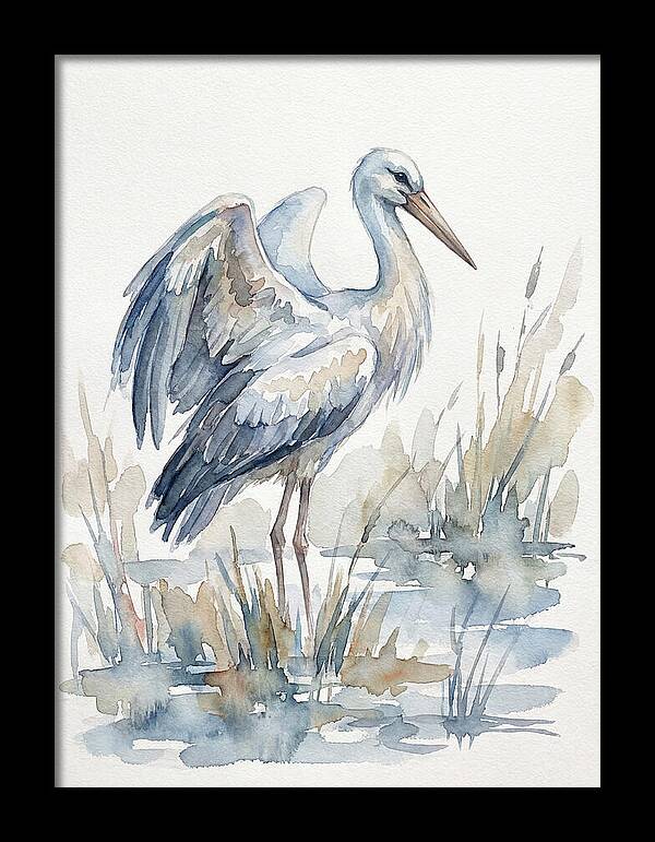 Stork Standing Gracefully