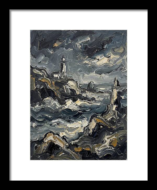 Stormy Coastline Serenity
