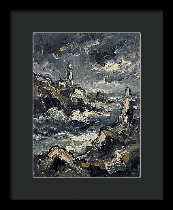 Stormy Coastline Serenity