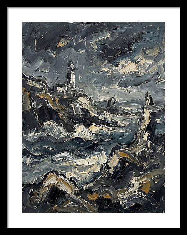 Stormy Coastline Serenity