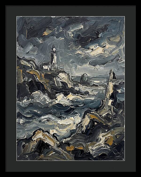 Stormy Coastline Serenity