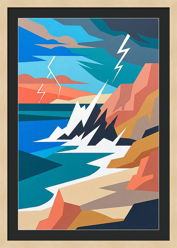 Stormy Coastline Vibes