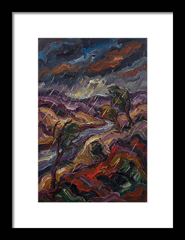 Stormy Landscape Expressionism
