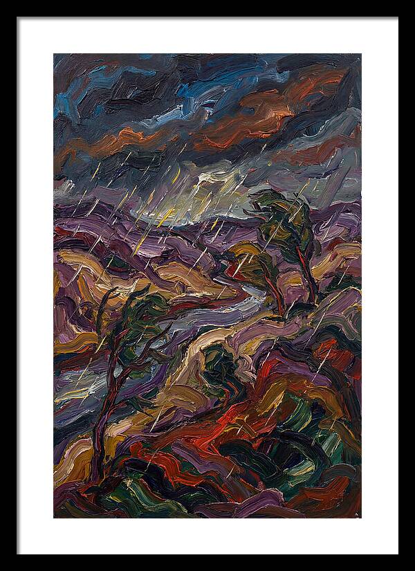 Stormy Landscape Expressionism