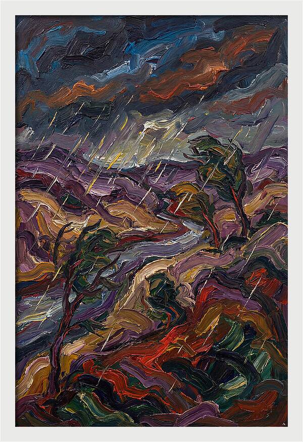 Stormy Landscape Expressionism