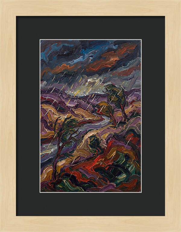 Stormy Landscape Expressionism