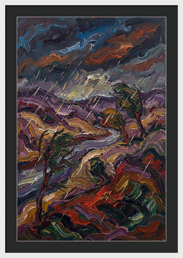 Stormy Landscape Expressionism