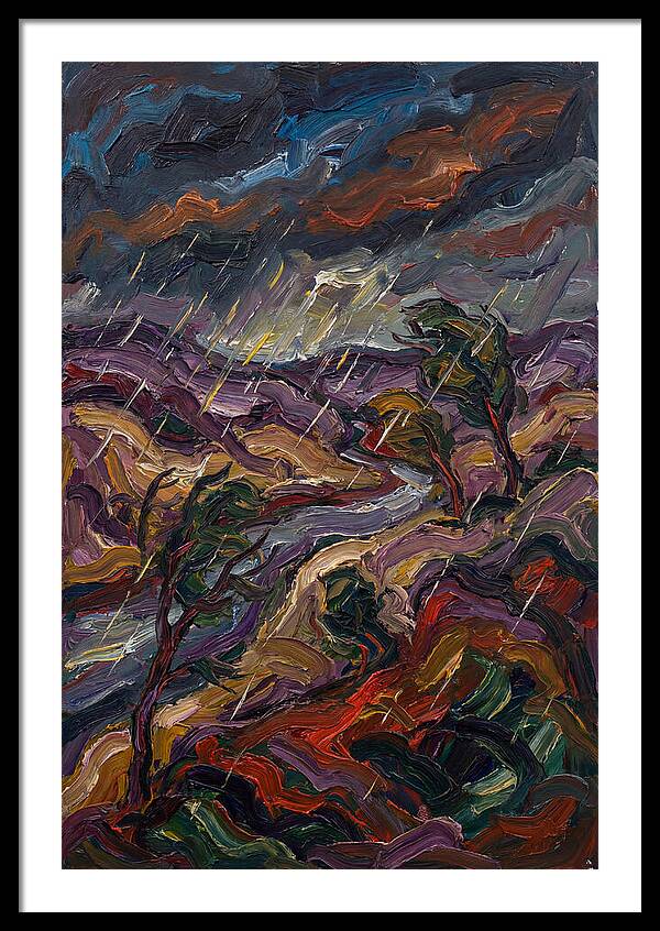 Stormy Landscape Expressionism