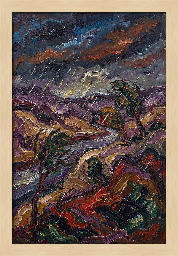 Stormy Landscape Expressionism