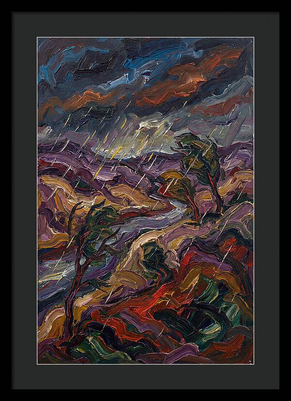 Stormy Landscape Expressionism