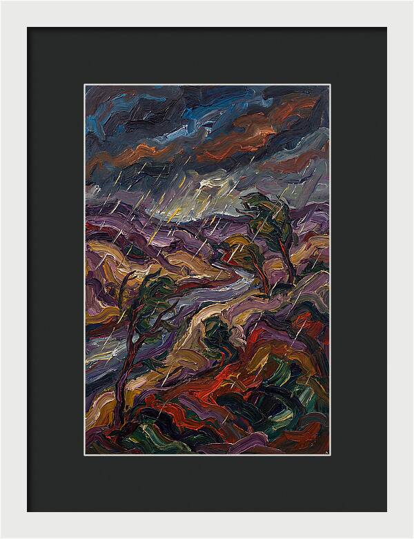 Stormy Landscape Expressionism