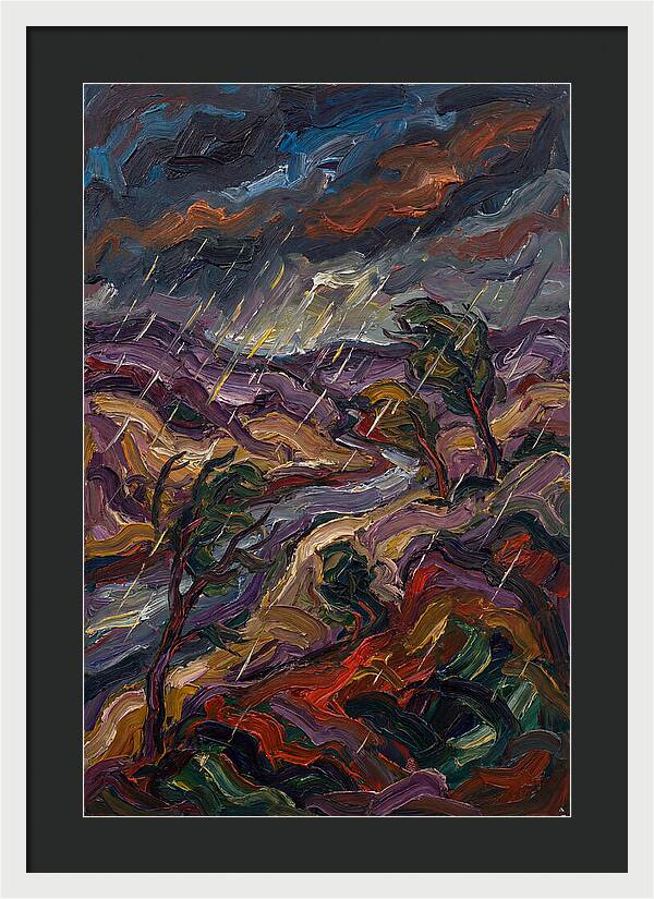 Stormy Landscape Expressionism
