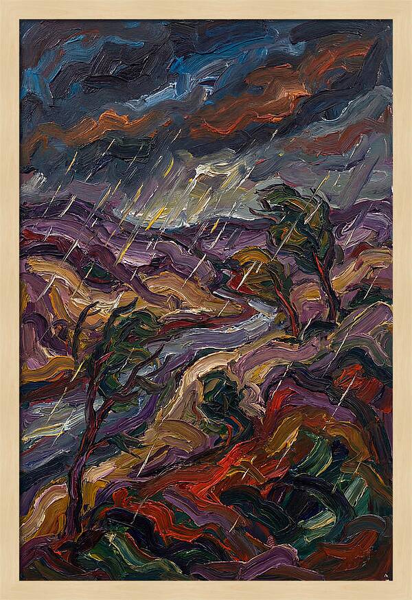 Stormy Landscape Expressionism