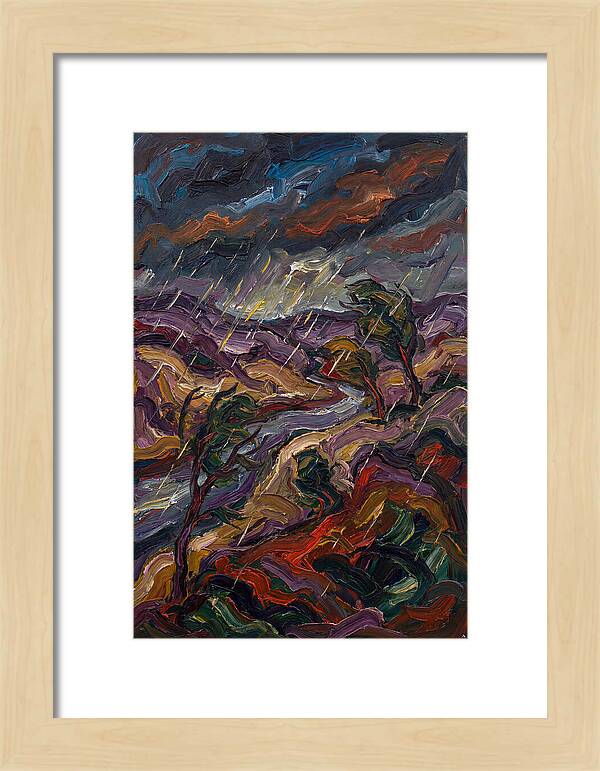 Stormy Landscape Expressionism
