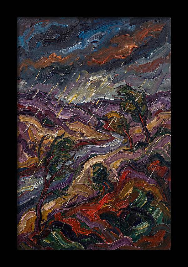 Stormy Landscape Expressionism