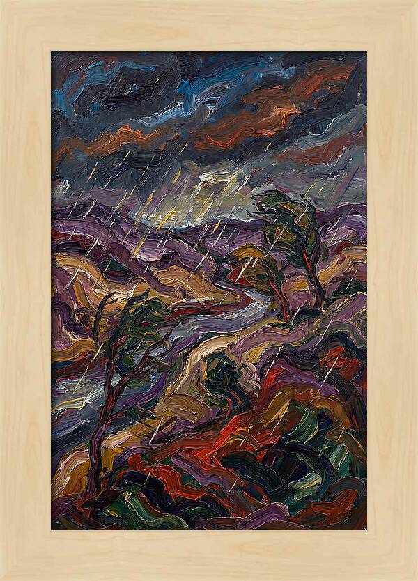 Stormy Landscape Expressionism