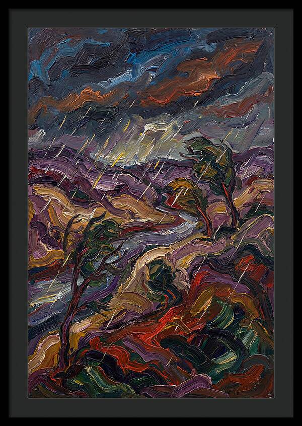 Stormy Landscape Expressionism