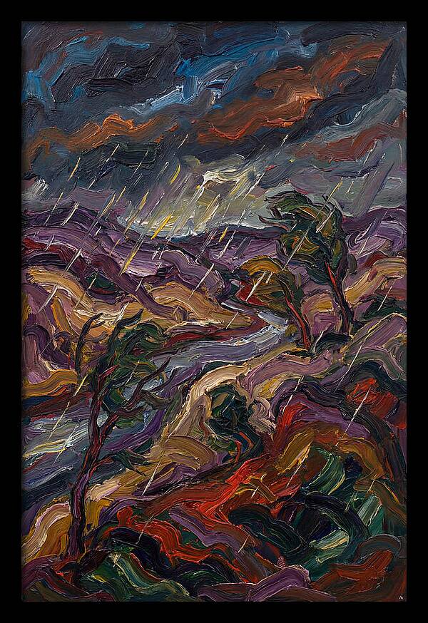 Stormy Landscape Expressionism