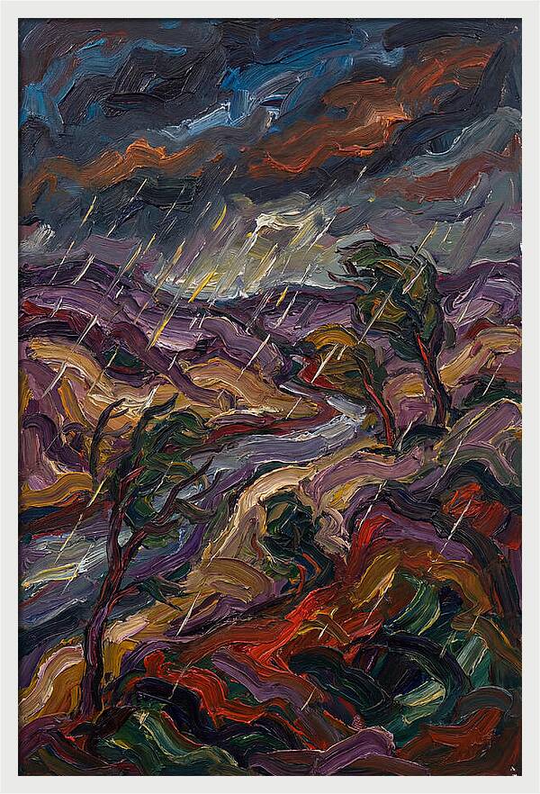 Stormy Landscape Expressionism