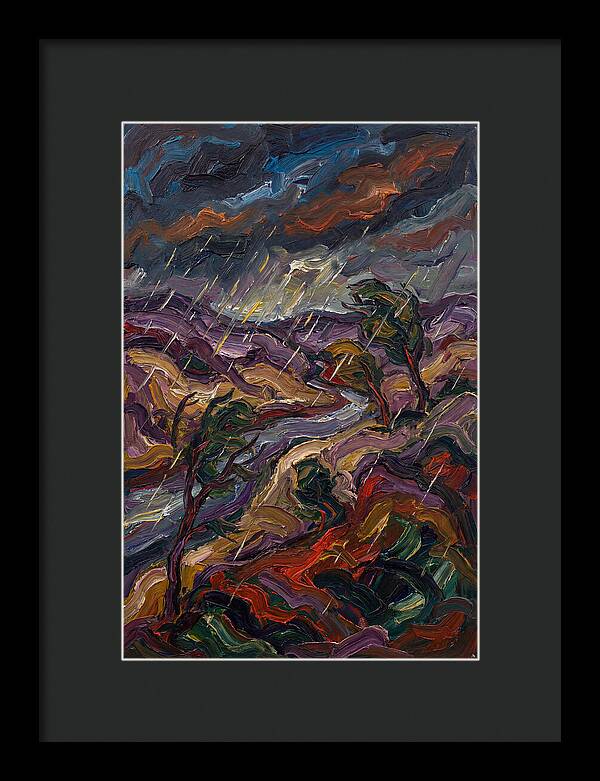 Stormy Landscape Expressionism