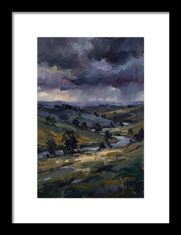 Stormy Landscape Serenity