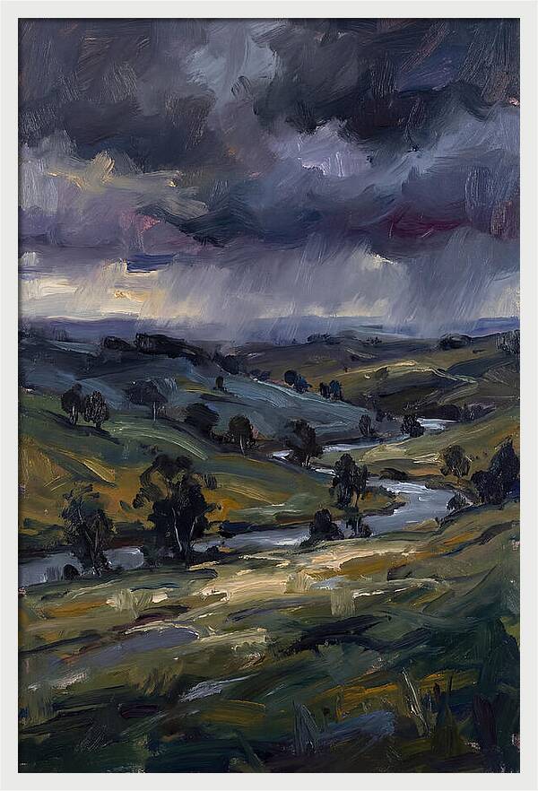 Stormy Landscape Serenity