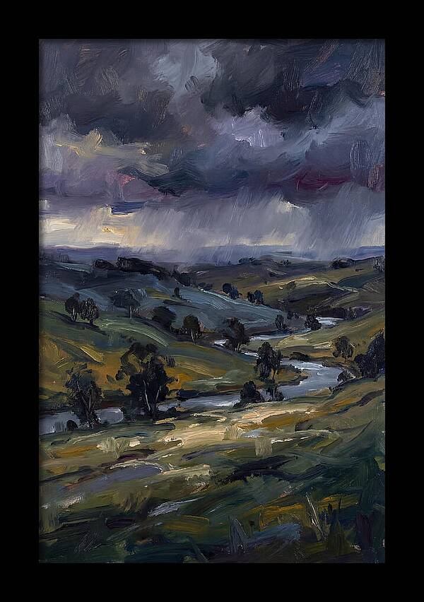 Stormy Landscape Serenity