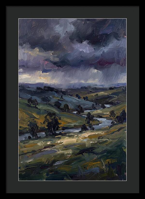 Stormy Landscape Serenity