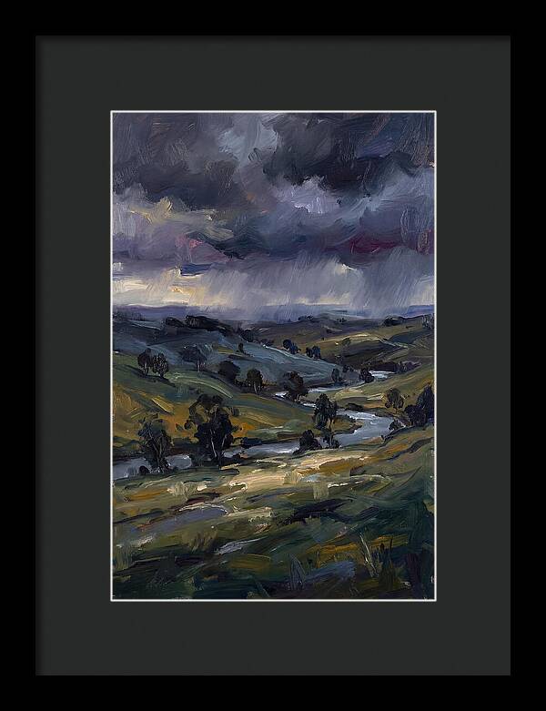 Stormy Landscape Serenity