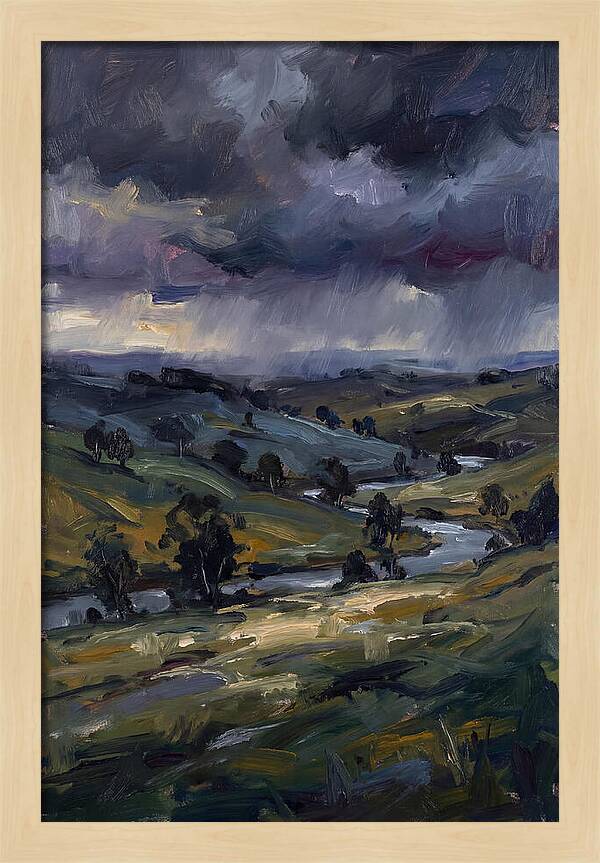 Stormy Landscape Serenity