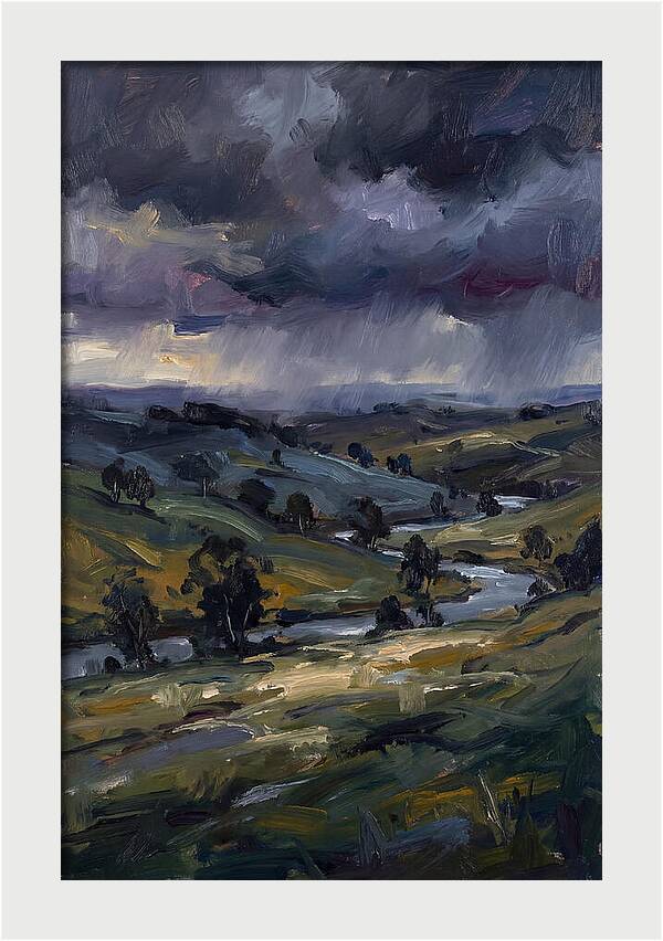 Stormy Landscape Serenity