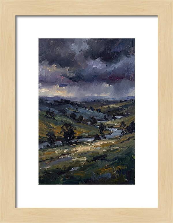 Stormy Landscape Serenity