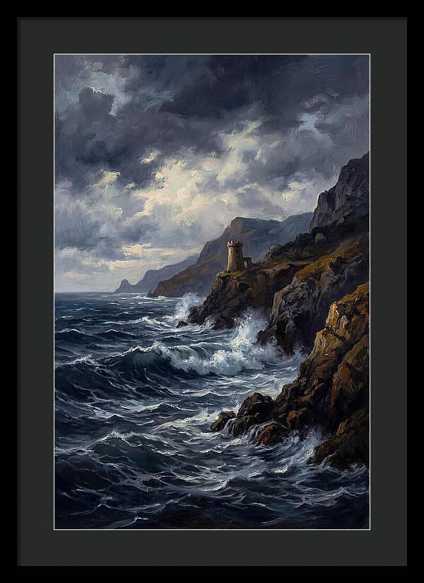 Stormy Mediterranean Coast