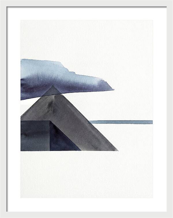Stormy Minimalist Landscape