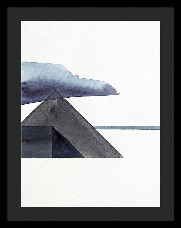 Stormy Minimalist Landscape
