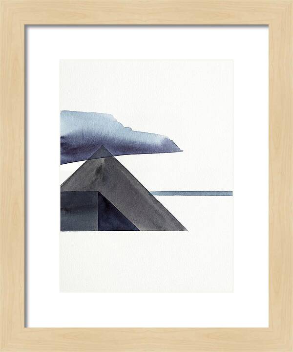 Stormy Minimalist Landscape